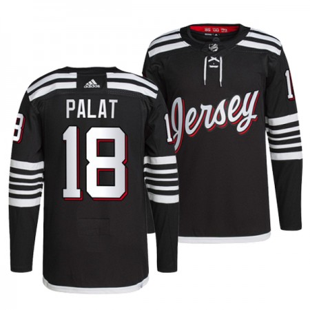 Miesten NHL New Jersey Devils Pelipaita Ondrej Palat 18 Alternate Adidas Musta Authentic Miesten NHL New Jersey Devils Pelipaita Ondrej Palat 18 Alternate Adidas Musta Authentic